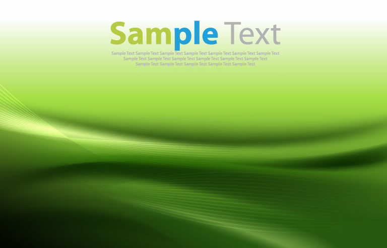 free vector Abstract Green Vector Background